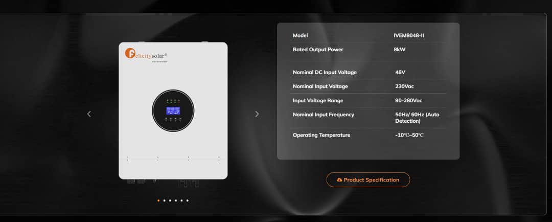 Felicity Inverter